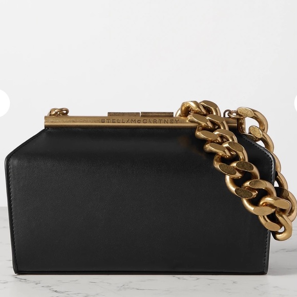 Stella McCartney Handbags - Stella McCartney Medium Chunky Chain Bag Black-NWT